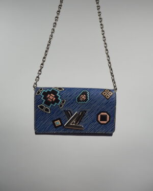 Louis Vuitton Blue Episode Azteque Twist MM