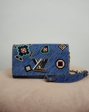 Louis Vuitton Blue Episode Azteque Twist MM