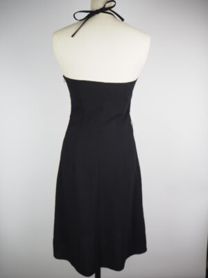 Moschino Black Polyester Dress Size IT 40