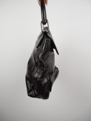 Prada Brown Patent Leather Handbag
