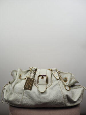 Dolce & Gabbana White Leather Shoulder bag