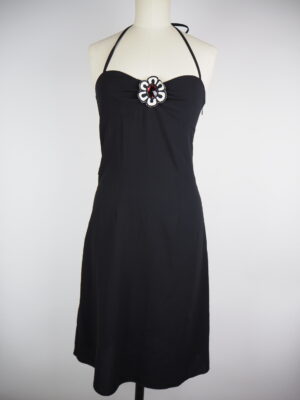 Moschino Black Polyester Dress Size IT 40