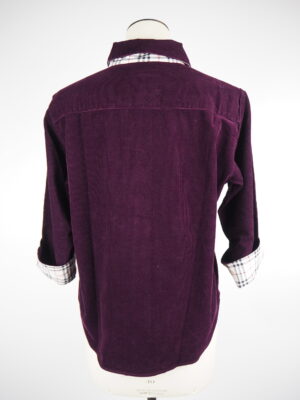 Burberry Purple Cotton Shirt Size EU 42