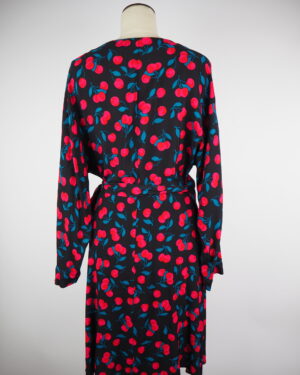 Diane von Furstenberg Blue Viscose Dress Size Medium