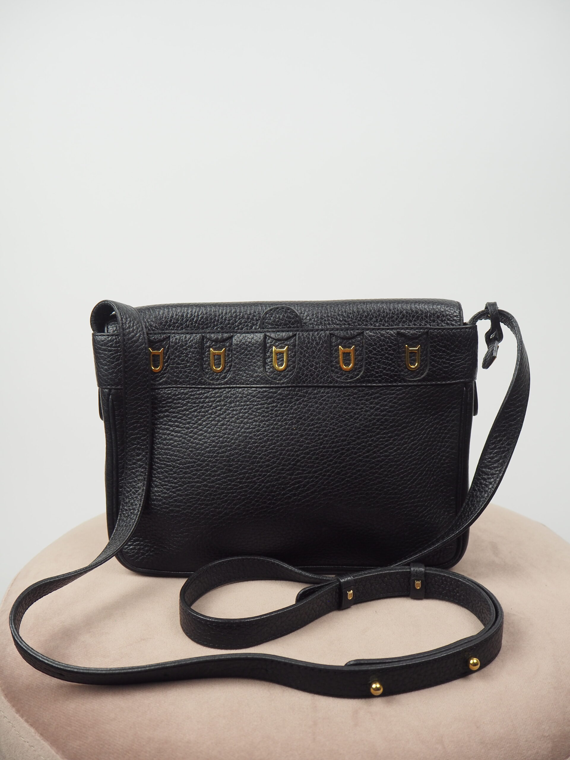 Delvaux Black Leather Crossbody Bag – Luxeparel