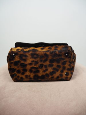 Zanellato Cheetah Printed Pony Hair Crossbody Bag