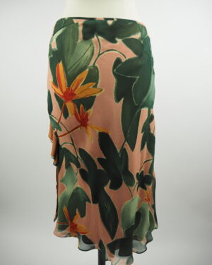 Natan Eduard Vermeulen Multicolor Silk Skirt Size EU 40