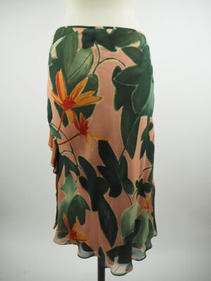 Natan Eduard Vermeulen Multicolor Silk Skirt Size EU 40