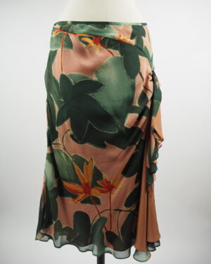 Natan Eduard Vermeulen Multicolor Silk Skirt Size EU 40