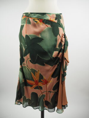 Natan Eduard Vermeulen Multicolor Silk Skirt Size EU 40
