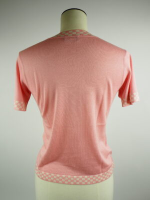 Rena Lange Pink Wool Top Size Small