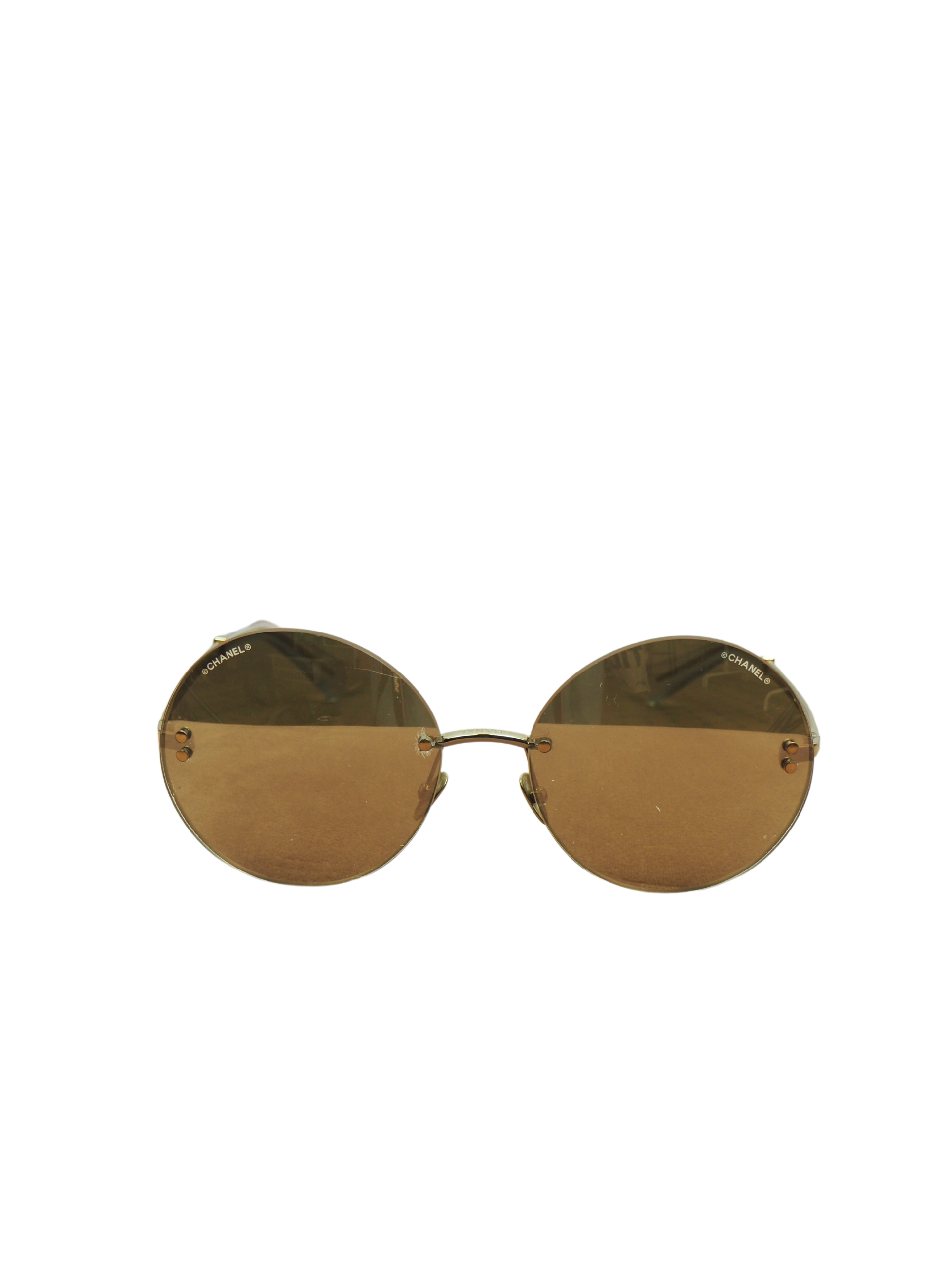 Chanel Gold Plated Sunglasses – Luxeparel