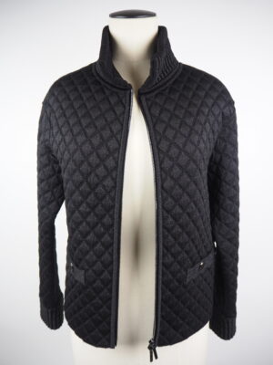 Chanel Black Wool Jacket Size IT40