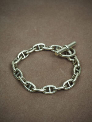 Hermès Silver Vintage Chain d'Ancre Bracelet