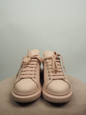 Alexander McQueen Pink Leather Sneaker Size 40,5