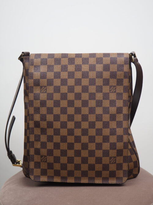 Louis Vuitton Damier Ebene Canvas Musette Salsa Shoulder Bag