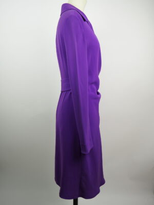 Max Mara Purple Wrapdress Size EU 38