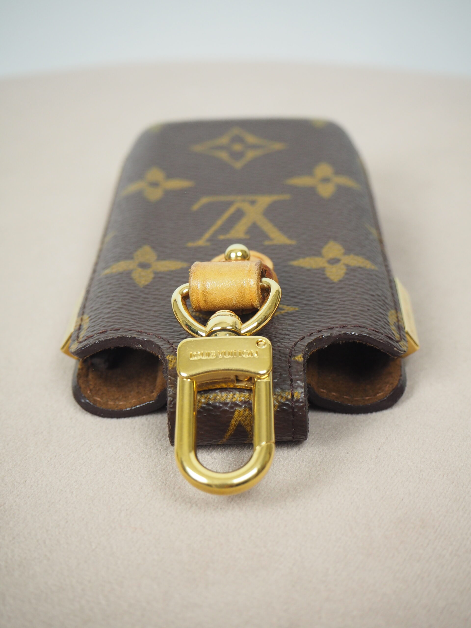 Brown Cover Of LV- Brand - Printed Phone Case - SurCove