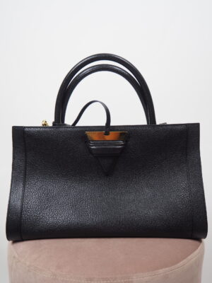 Loewe Black Leather Barcelona Bag