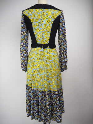 MSGM Blue Silk Dress Size IT 38