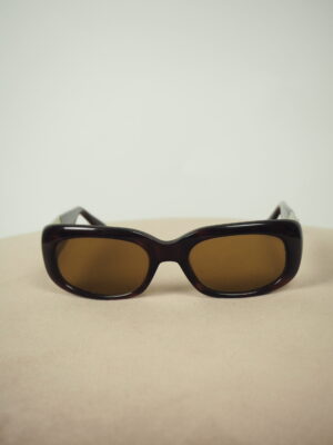 Versace Brown Vintage Sunglasses