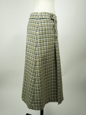 Mulberry Green Wool Skirt Size EU 42
