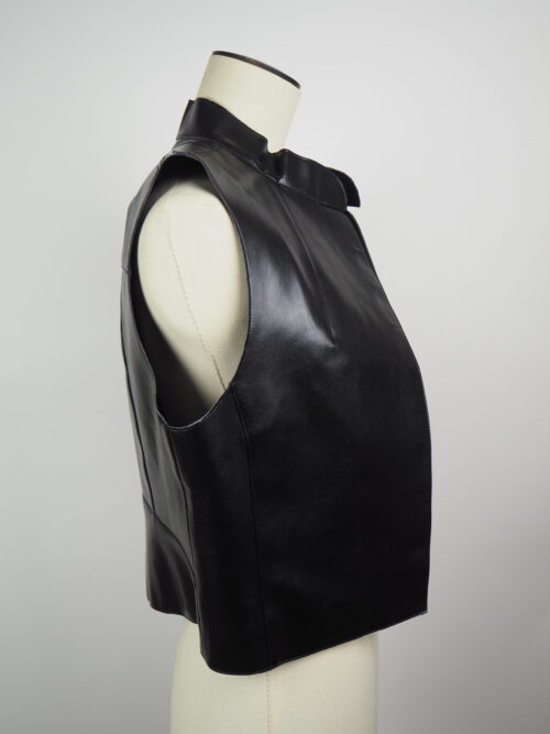 Dries van Noten Black Waistcoat Size EU 36 - Image 2