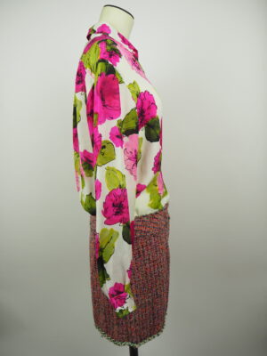 Dolce & Gabbana Multicolor Silk Dress Size EU 42