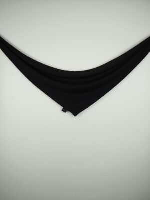 Gucci Black Silk Triangle Scarf