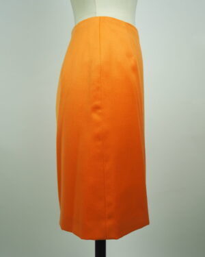 Versace Orange Skirt Size EU 38