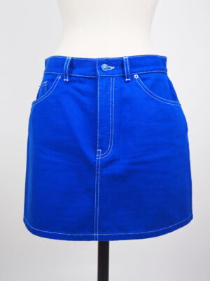 Givenchy Blue Cotton Skirt Size EU 40