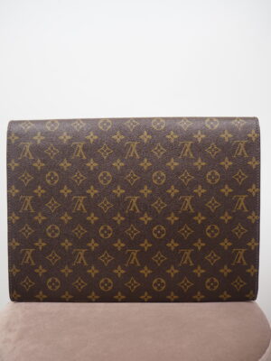 Louis Vuitton Brown Canvas Monogram Briefcase