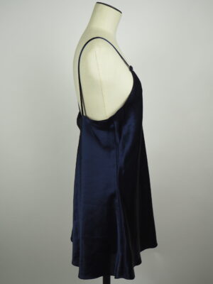 Dior Navy Silk Slipdress Size Medium