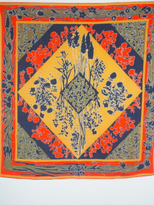 Lanvin Multicolor Silk Scarf