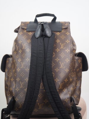 Louis Vuitton Brown Canvas Christopher MM Backpack