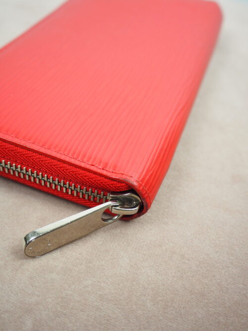 Louis Vuitton Red Epi Leather Wallet - Image 5