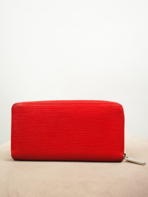 Louis Vuitton Red Epi Leather Wallet