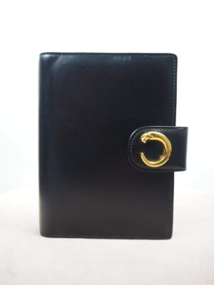 Cartier Black Smooth Leather Diary