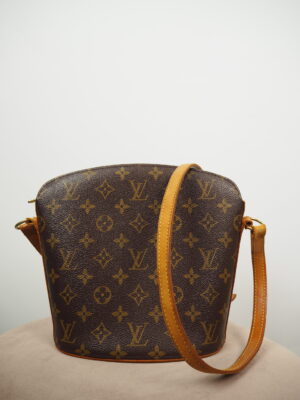Louis Vuitton Brown Monogram Canvas Drouot Crossbody Bag