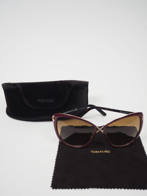 Tom Ford Purple Celia Sunglasses - Image 4