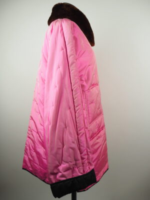 Chanel Pink Silk Coat Size EU 38