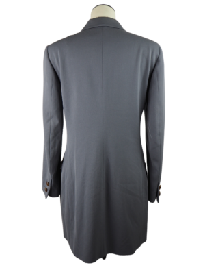 Versace Grey Wool Jacket Size IT 40