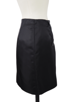 Iceberg Black Nylon Skirt Size IT 42