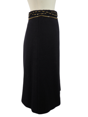 Vintage Black Skirt Size EU 36