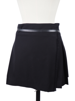 Burberry Black Wool Mini Skirt Size FR 38