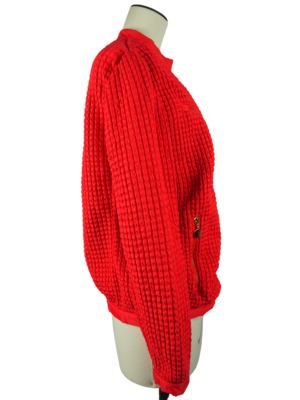 Moncler Red Cotton Jacket Size 3