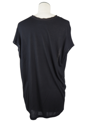 Lanvin Black Viscose T-shirt Size Large
