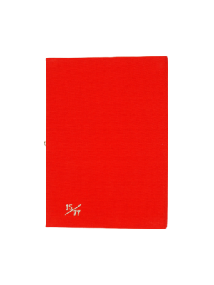 Olympia Le Tan Red Canvas Harper's Bazaar Clutch