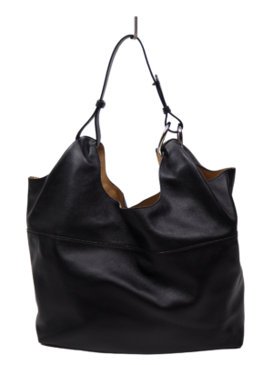 Delvaux Black Leather Givry Bag