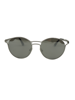 Prada Silver Round Sunglasses